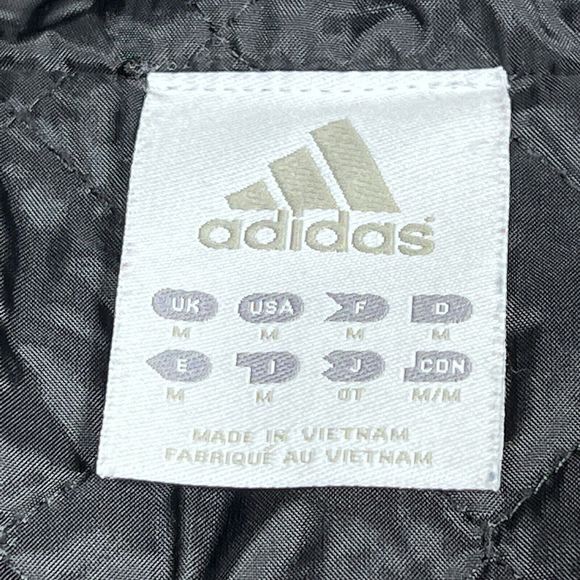 Adidas Jacket Womens Size Medium Black Climawarm Full Zip Hooded Jacket - Picture 12 of 13